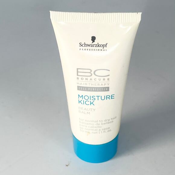 Schwarzkopf Bonacure Moisture Kick Hydration Beauty Balm Travel 1 fl oz 30ml New - Picture 1 of 4